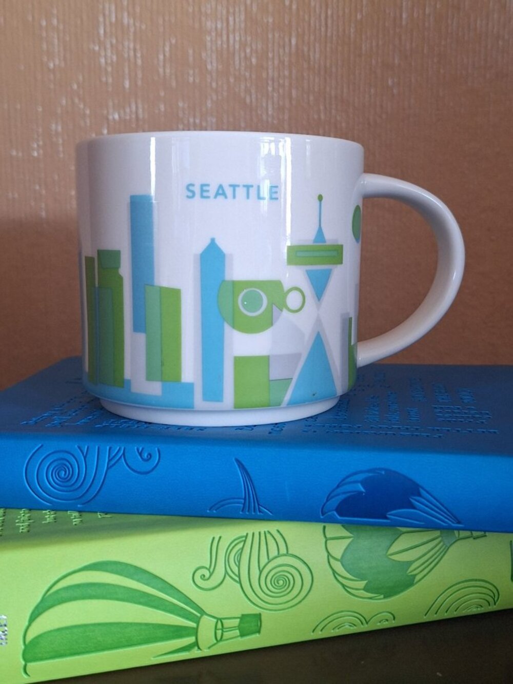 Starbucks You Are Here Seattle Travel Coffee Mug 2013 Reusable Hot Cup